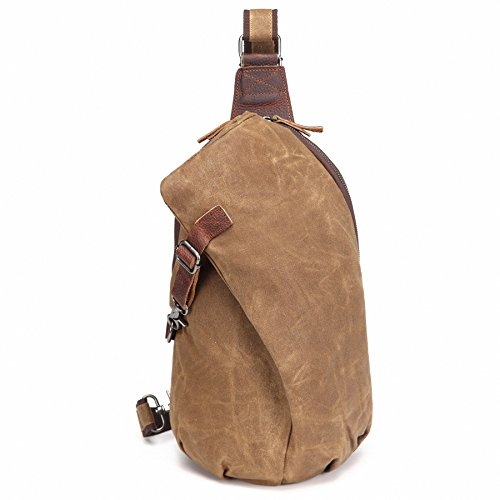 Aotian Unisex Zaino Monospalla Impermeabile La Ceretta Tela Borsa A Spalla Sling Bag Chest Bag Garanzia Due Anni 0 Aotian Unisex Zaino Monospalla Impermeabile La Ceretta Tela Borsa A Spalla Sling Bag Chest Bag Garanzia Due Anni 0