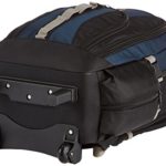 Aoking Zaino Trolley Da Scuola In Tela Neroblu Blu Ak510 0 2