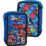 Astuccio Batman Triplo Completo Pennarelli Giotto 0