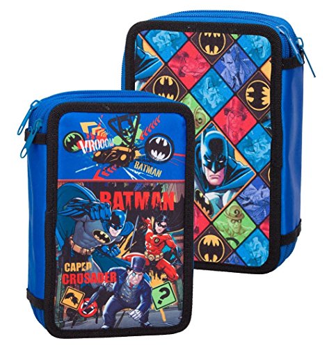 Astuccio Batman Triplo Completo Pennarelli Giotto 0