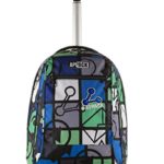Big Trolley Appack Icon Set Blu Verde 35 Lt 2in1 Zaino Con Spallacci A Scomparsa Scuola Viaggio 0 0
