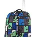 Big Trolley Appack Icon Set Blu Verde 35 Lt 2in1 Zaino Con Spallacci A Scomparsa Scuola Viaggio 0 2