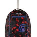 Big Trolley Appack New Gen Nero Rosso 35 Lt 2in1 Zaino Con Spallacci A Scomparsa Scuola Viaggio 0 0