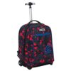 Big Trolley Appack New Gen Nero Rosso 35 Lt 2in1 Zaino Con Spallacci A Scomparsa Scuola Viaggio 0