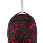 Big Trolley Appack New Gen Nero Rosso 35 Lt 2in1 Zaino Con Spallacci A Scomparsa Scuola Viaggio 0 2