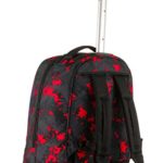 Big Trolley Appack New Gen Nero Rosso 35 Lt 2in1 Zaino Con Spallacci A Scomparsa Scuola Viaggio 0 4