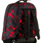Big Trolley Appack New Gen Nero Rosso 35 Lt 2in1 Zaino Con Spallacci A Scomparsa Scuola Viaggio 0 5