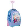Big Trolley Disney Frozen Azzuro 30 Lt 2in1 Zaino Con Spallacci A Scomparsa Scuola Viaggio 0