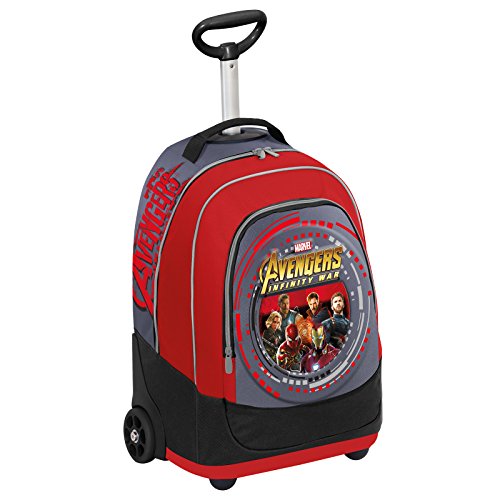 Big Trolley Marvel Avengers Infinity War Rosso Grigio 30 Lt 2in1 Zaino Con Spallacci A Scomparsa Scuola Viaggio 0 Big Trolley Marvel Avengers Infinity War Rosso Grigio 30 Lt 2in1 Zaino Con Spallacci A Scomparsa Scuola Viaggio 0