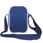 Borsa Tracolla Bambino Con Stampa Disney Cars Pratica Borsetta Messenger Con Chiusura Superiore Tracollina Regolabile Blu Da Viaggio E Tempo Libero Perletti 16x16x4 Cm 0 2