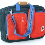Borsa Ufficio Zaino Invicta Bicolor Porta Pc Fino A 156 Rossa Blue 0 0