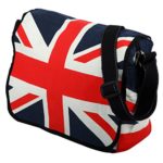 Borsa A Tracolla In Cotone Con Bandiera Union Jack 0