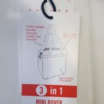 Borsa Rosa Pois Bianchi Invicta 3 In 1 Mini Rover Smart Shoulder Shop Zaino Borsa Tracolla 33x33x95cm Borsa A Mano Spesa Leggera Bagaglio Aereo 910 Litri Tracolla Regolabile Tasca Frontale 0 0