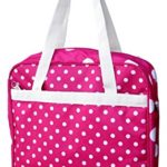 Borsa Rosa Pois Bianchi Invicta 3 In 1 Mini Rover Smart Shoulder Shop Zaino Borsa Tracolla 33x33x95cm Borsa A Mano Spesa Leggera Bagaglio Aereo 910 Litri Tracolla Regolabile Tasca Frontale 0