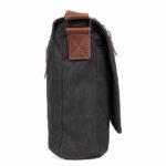 Borse A Spallalosmile Uomo Borsa A Tracolla Borsa Di Tela Sacchetto Del Messaggero Sacchettonero 0 1