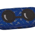 Bustina Round Invicta Lip Pencil Bag Face Yap Blu Scomparto Attrezzato Per Penne 0