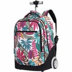 Donna Trolley Scuola Zaino Trolley Rotolante Alunno Scuola Borsa Ruote Trolley Borsa Attivit Commerciale Zaino Viaggio Allaperto 19 Pollici 0
