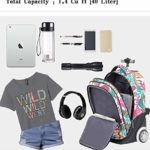 Donna Trolley Scuola Zaino Trolley Rotolante Alunno Scuola Borsa Ruote Trolley Borsa Attivit Commerciale Zaino Viaggio Allaperto 19 Pollici 0 2