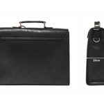 Ecosusi Borsa A Tracolla Donna Borsa Messenger Vintage Per Laptop 14 Pollici Valigetta Da Ufficio Nero 0 3