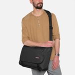 Eastpak Delegate Borsa A Tracolla Unisex Nero Black 20 Liters Taglia Unica 38 Centimeters 0 0