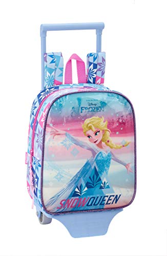 Frozenice Magic Ufficiale Zaino Scuola Materna Con Carrello Safta 220 X 100 X 270 Mm 0