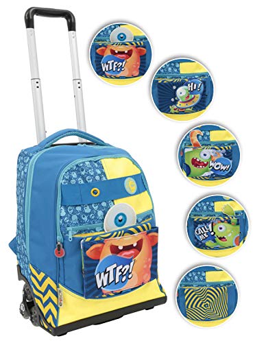 Giochi Preziosi Gopop Gg940000 Zaino Trolley Spinner Monster 5 In 1 0