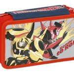 Giochi Preziosi Transformers Astuccio Triplo Con Colori Pennarelli Ed Accessori Scuola 0