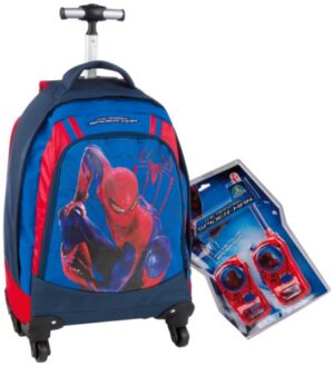 Giochi Preziosi Zaino Trolley Deluxe Spiderman 4 Con Super Sorpresa 0