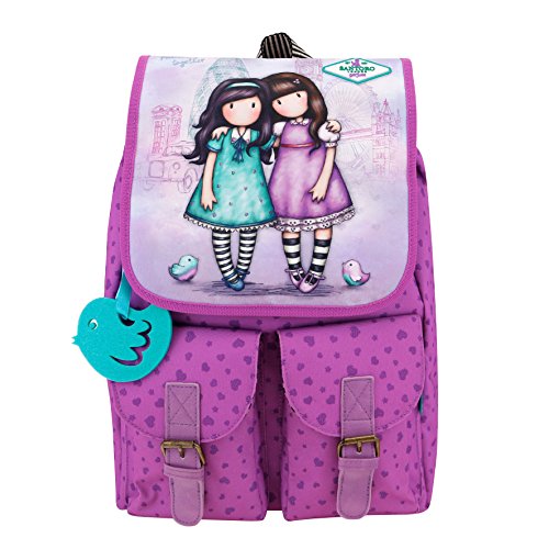 Gorjuss 652gj03 Zaino Casual 41 Cm Viola Violeta 0