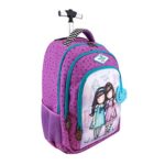 Gorjuss Cityscape Friends Walk Together Trolley Backpack 0
