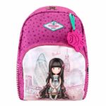 Gorjuss Cityscape Rosebud Double Zip Rucksack 0