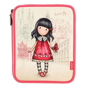 Gorjuss Cityscape Time To Fly Double Filled Pencil Case 0