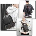 Hasagei Zaino Monospalla Impermeabile Marsupio Nero Per Viaggio Ciclismo Sport 0 0