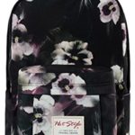 Hotstyle Hoppor Zaino Stampato Floreale 24l Impermeabile Per Laptop 156 Nero 0 2