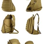 Huntvp Borsa A Tracolla Petto Uomo Sportivo Zaino Monospalla Militare Per Campeggio Escursionismo Ciclismo Viaggio Trekking Porta Smartphone Chiave Denaro 0 2