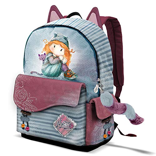 Karactermania Forever Ninette Origin Cute Rucksack Zaino Casual 44 Cm 23 Liters Blu Blue 0