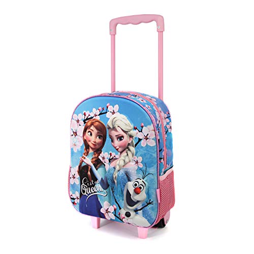 Karactermania Frozen Sister Queens 3d Zainetto Per Bambini Multicolore Rosablu 0