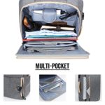 Lifewit Zaino Porta Pc Borsa Per Laptop Con Caricatore Usb Borsa A Tracolla 3 In 1 Multifunzionele Borsa Messenger Da 156pollici Resistente Allacqua Per Ufficiolavorouniversitviaggio Daffari 0 0