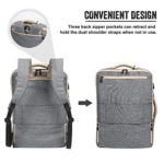 Lifewit Zaino Porta Pc Borsa Per Laptop Con Caricatore Usb Borsa A Tracolla 3 In 1 Multifunzionele Borsa Messenger Da 156pollici Resistente Allacqua Per Ufficiolavorouniversitviaggio Daffari 0 2