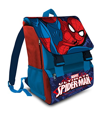 Marvel Spiderman Zaino Estensibile Scuola Elementare Italiano 41cm Poliestere 0