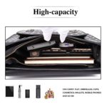 Miss Lulu Marca Vintage A Pois In Finta Pelle Lavoro Ventiquattrore Borsa Sacchetto Di Scuola Borsa Polka Dots Black 0 3