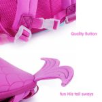 Nohoo Bambini 3d Mermaid Zaino Bambini Scuola Viaggio Borse Impermeabili Viola 0 4