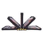 Newcomdigi Astuccio Per 72 Matite Portapenne Astuccio Scuola Elementari Super Grande 4 Strati Porta Matite Sacchetto Borsa Trucco Senza Matita Nero 0 2