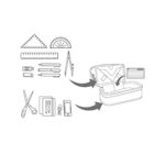 Nitro Snowboards 2018 Astuccio 21 Cm Verde Geo Verde 0 0