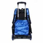 Nosterappou Trolley Trolley Multifunzione Staccabile Per Zaino Da Studente Design Ergonomico Borsa Trolley Con Zaino A Scomparsa Borsa A Tracolla Per Trascinamento E Trazione Manico Retrattile Te 0 3