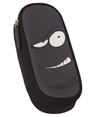 Portapenne Round Bastardidentro Faccine Scomparto Attrezzato Per Penne Grigio 07lt 0