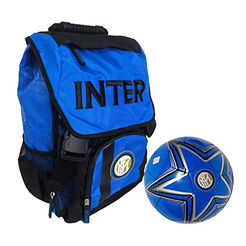 Panini 58135 Zaino Estensibile Inter Con Pallone Cuoio Licenza Ufficiale Scuola 20182019 0