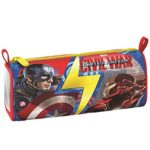 Portapenne Captain America Civil War Scuola Poliestere Multicolore 0