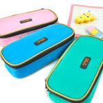 Rashentm Astuccio Portamatite Spazioso Per Cancelleria Di Studenti Colore Blu 0 0