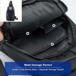 Spaher Ipad Sportivo Borse A Spalla Zaino Uomo Monospalla Uomo Marsupio Zainetto Borsa Messenger Bag Monospalla Petto Per Trekking Escursionismo Viaggio Esterni Campeggio Scuola 0 2